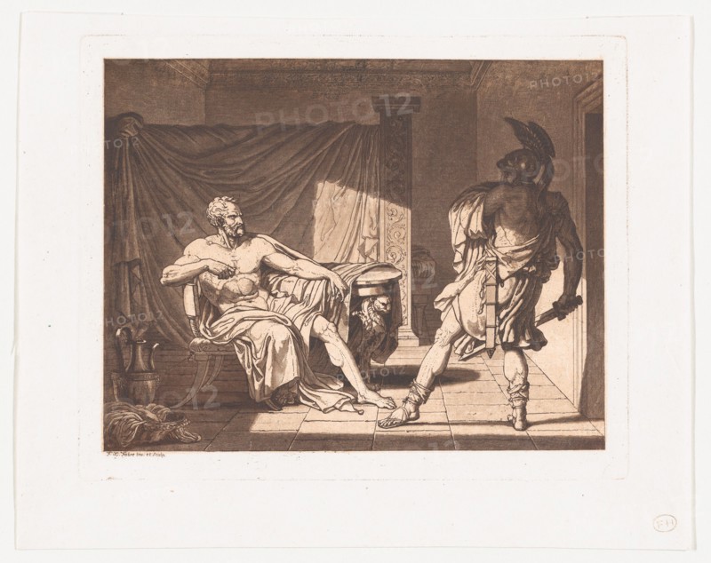Marius at Minturnae, ca. 1796-1800. Creator: Francois-Xavier Fabre.