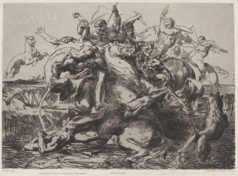 Surprise, 19th century. Creator: François-Nicolas Chifflart.