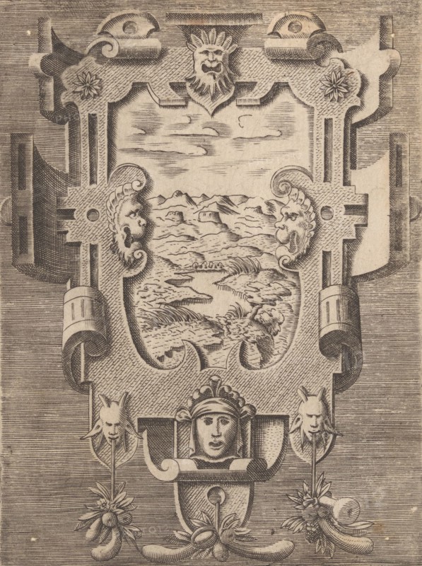 Targhe ed altri ornati di varie e capricciose invenzioni (Cartouches and other ornaments o..., 1773. Creator: Unknown.