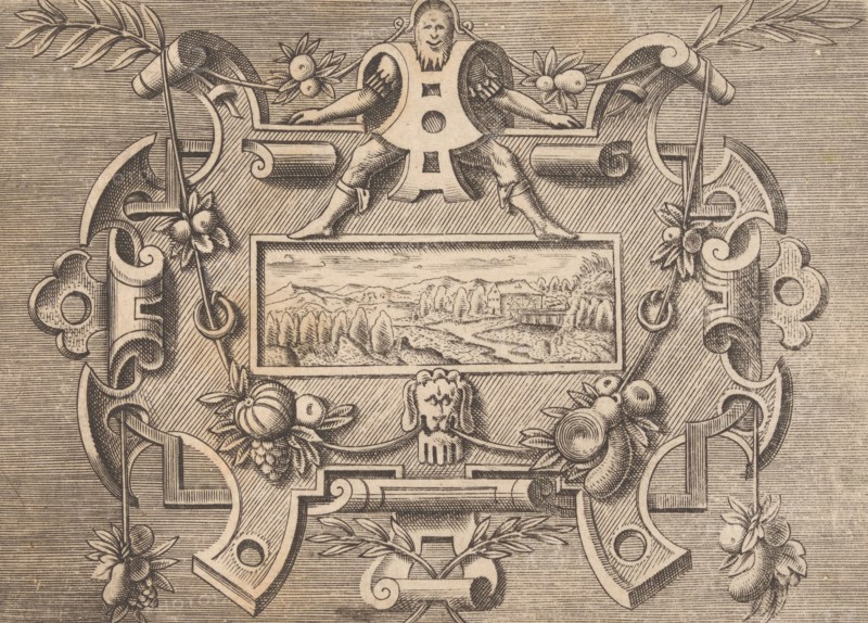 Targhe ed altri ornati di varie e capricciose invenzioni (Cartouches and other ornaments o..., 1773. Creator: Unknown.