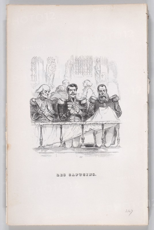 The Capuchins from The Complete Works of Béranger, 1836. Creator: John Thompson.