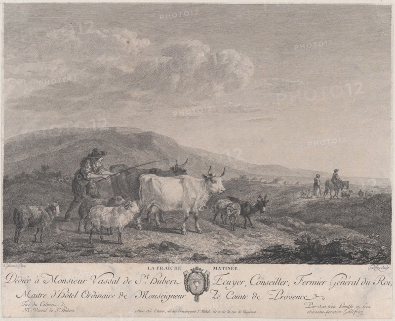 The Fresh Morning, late 18th, early 19th century. Creator: François Godefroy.
