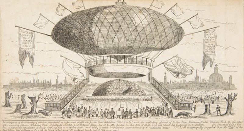 The Great Exhibition "Wot is to Be", Probable Results of The Industry of All Nations in Th..., 1850. Creator: George Augustus Sala.