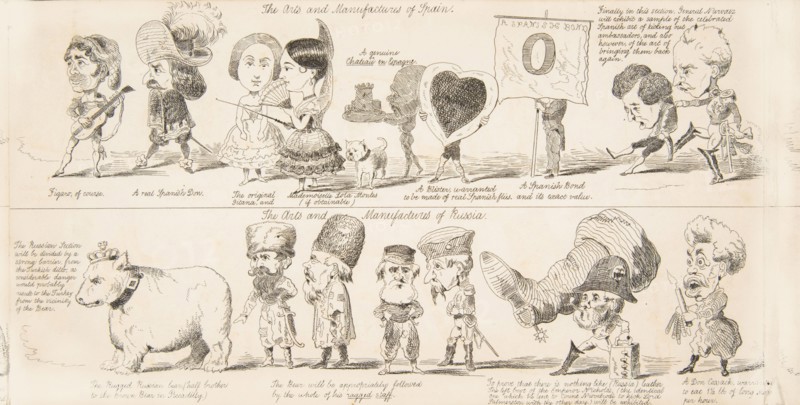 The Great Exhibition "Wot is to Be", Probable Results of The Industry of All Nations in Th..., 1850. Creator: George Augustus Sala.