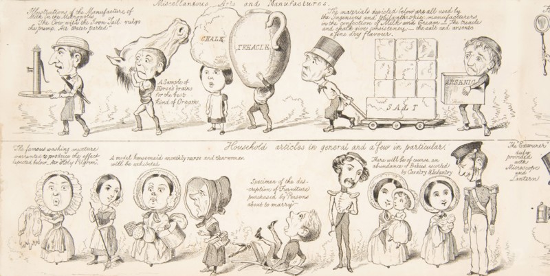 The Great Exhibition "Wot is to Be", Probable Results of The Industry of All Nations in Th..., 1850. Creator: George Augustus Sala.