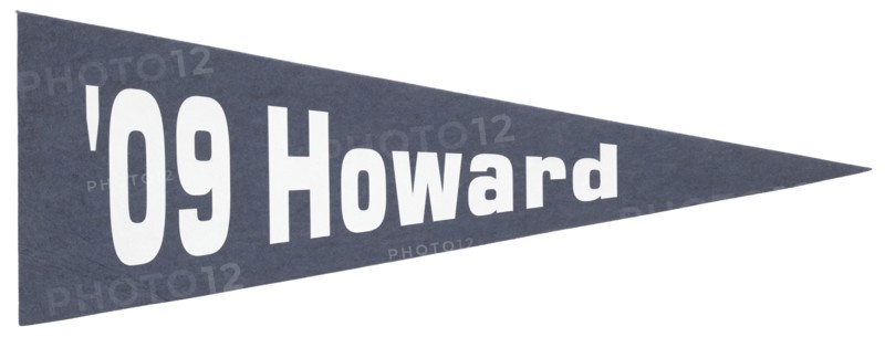 Pennant for Howard University class of 2009, ca. 2009. Creator: Unknown.