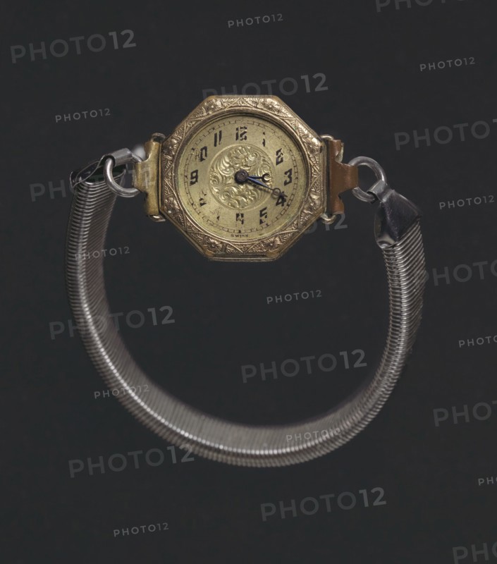 Wrist watch worn by Harriette Moore, early to mid 20th century. Creator: Unknown.