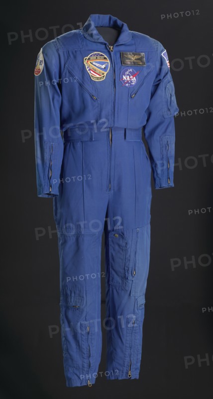 Flight suit worn by Charles F. Bolden during his first spaceflight, 1986. Creator: Gibson & Barnes.