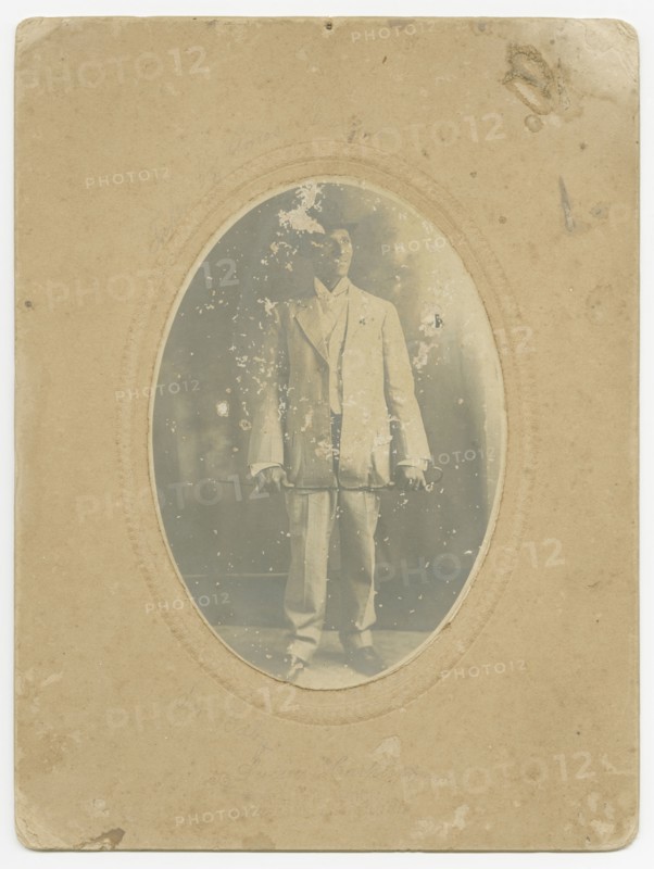 Photograph of a man, ca. 1910. Creator: Lucius Harper.