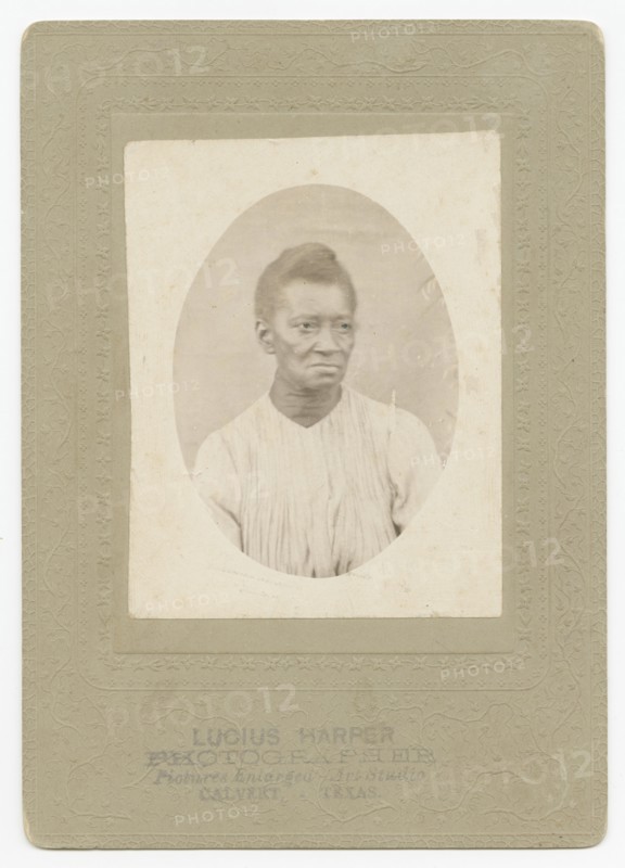 Photograph of a woman, ca. 1910. Creator: Lucius Harper.