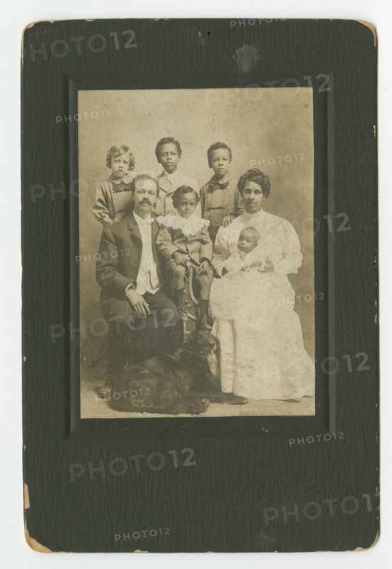 Photograph of Senator Henry Hall Falkener and family, ca. 1906. Creator: Unknown.