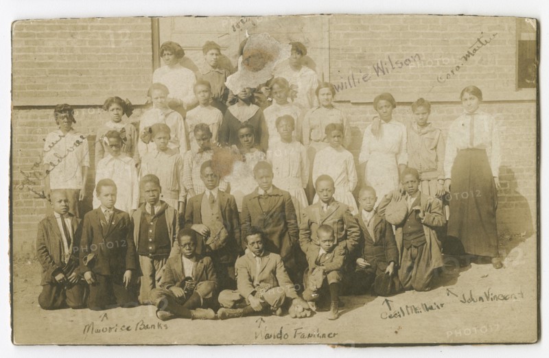 Photograph of schoolchildren and teachers, ca. 1913. Creator: Unknown.