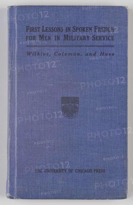 First Lessons in Spoken French for Men in Military Service, 1917. Creator: Unknown.