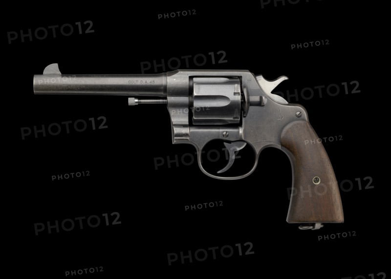 M1917 Revolver issued by US Army during WWI to Charles H. Houston, Jan 2018. Creator: Colt's Patent Fire Arms Manufacturing Company.