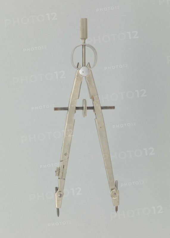 Large compass from a drafting took kit used by John S. Chase, mid-late 20th century. Creator: Keuffel & Esser Co..