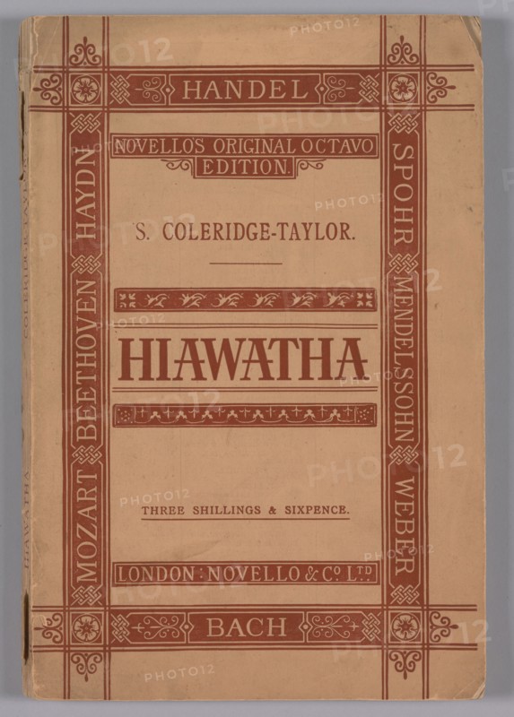 The Song of Hiawatha Op.30, 1900. Creator: Novello & Company.
