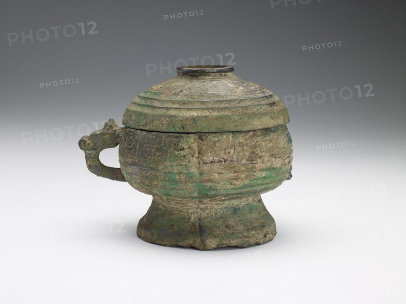 Ritual vessel (kuei) with cover, Eastern Zhou dynasty, 8th century BCE. Creator: Unknown.
