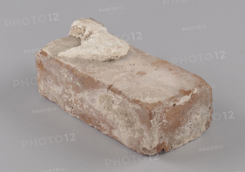 Building brick from Bethune-Cookman University's White Hall, ca. 1916. Creator: Unknown.