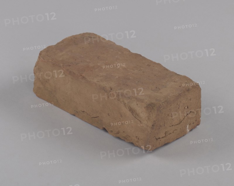 Building brick from Spelman College's Upton Hall, ca. 1905. Creator: Unknown.
