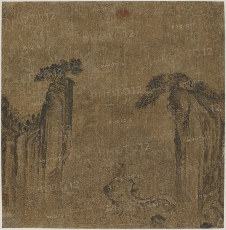 Saluting the sunrise over the sea, Ming dynasty, 1368-1644. Creator: Unknown.