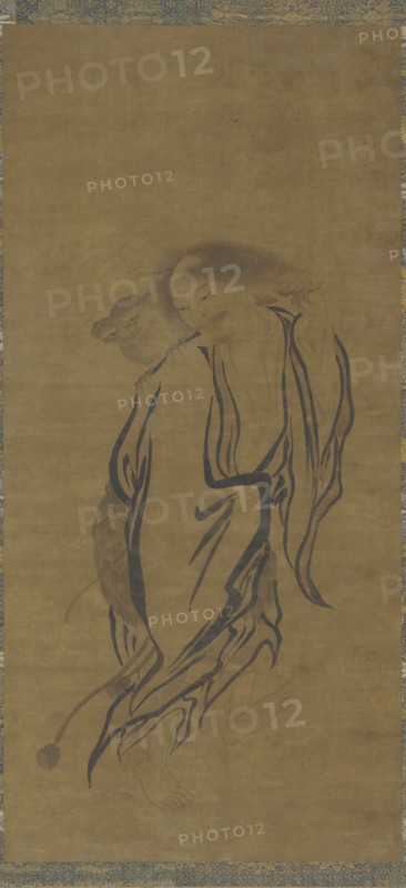 Liu Hai with a Three-legged Toad, Ming dynasty, 16th century. Creator: Unknown.