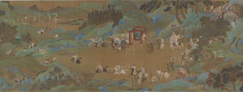 The Shanglin Park: Imperial Hunt, Ming or Qing dynasty, 17th century. Creator: Unknown.