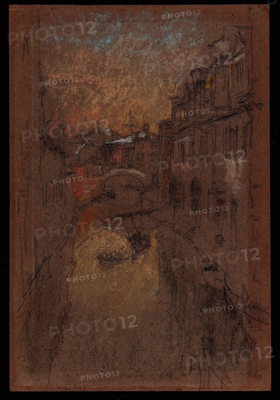 Winter Evening, 1879-1880. Creator: James Abbott McNeill Whistler.