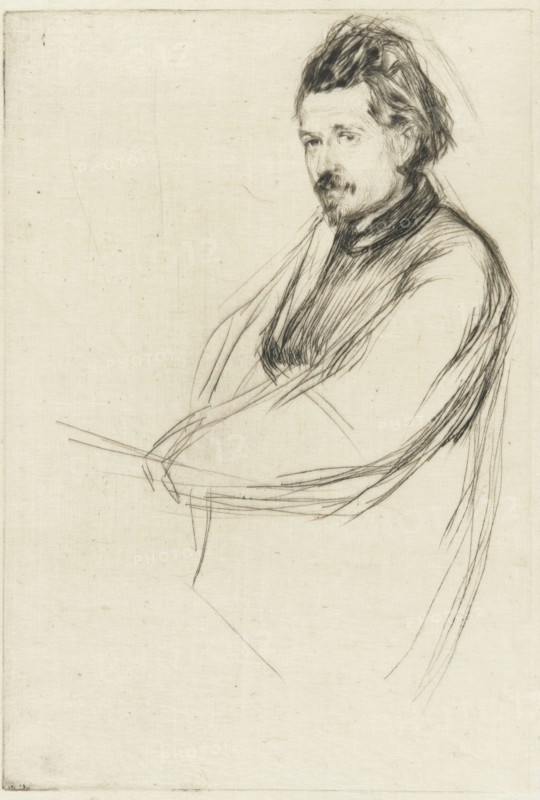 Axenfeld, 1860. Creator: James Abbott McNeill Whistler.