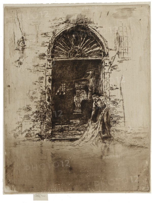 The Dyer, 1879-1880. Creator: James Abbott McNeill Whistler.