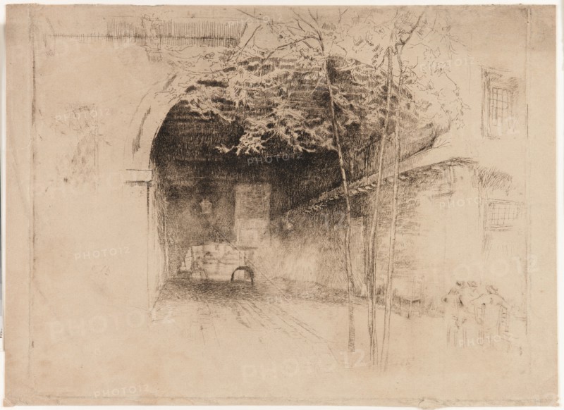 Traghetto, 1879-1880. Creator: James Abbott McNeill Whistler.