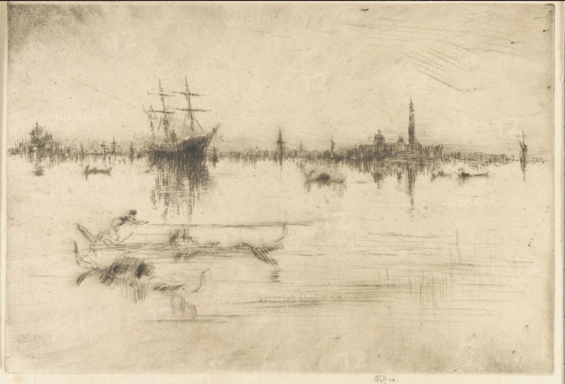 Nocturne, 1879-1880. Creator: James Abbott McNeill Whistler.