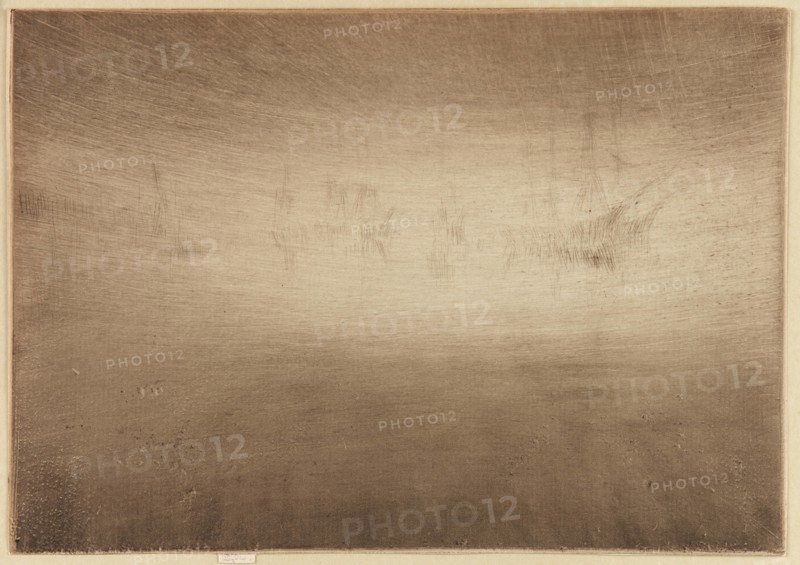 Nocturne Shipping, 1879-1880. Creator: James Abbott McNeill Whistler.