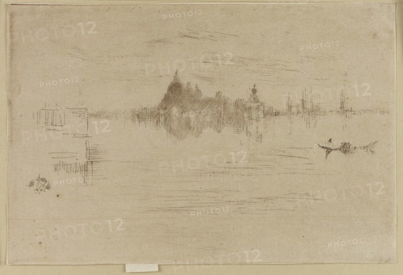 Nocturne: Salute, 1879-1880. Creator: James Abbott McNeill Whistler.