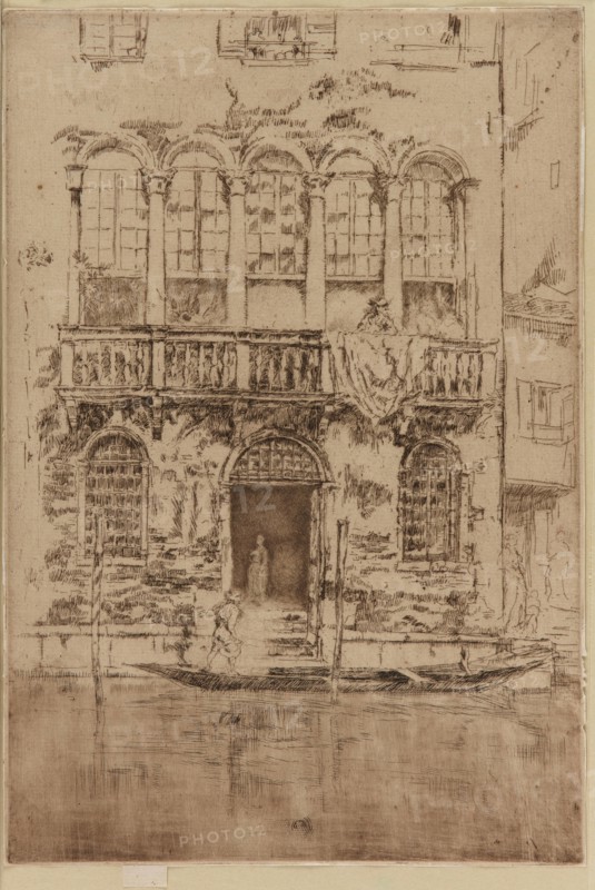 The Balcony, 1879-1880. Creator: James Abbott McNeill Whistler.