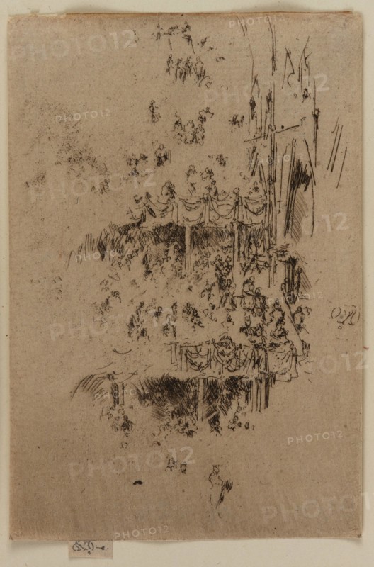 The Abbey Jubilee, 1887. Creator: James Abbott McNeill Whistler.