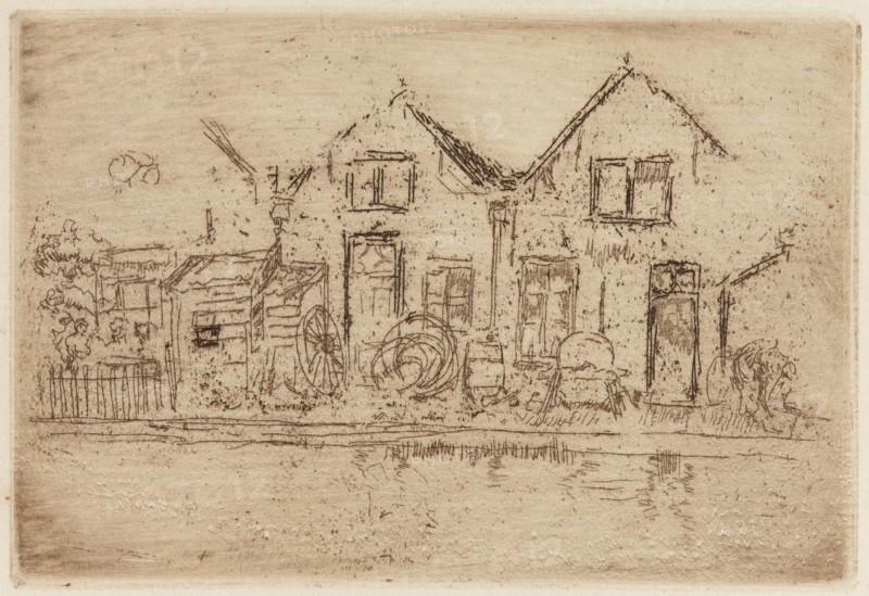 The Little Wheelwright's, 1884. Creator: James Abbott McNeill Whistler.