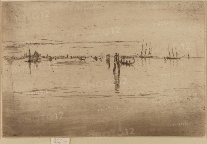 Long Lagoon, 1879-1880. Creator: James Abbott McNeill Whistler.