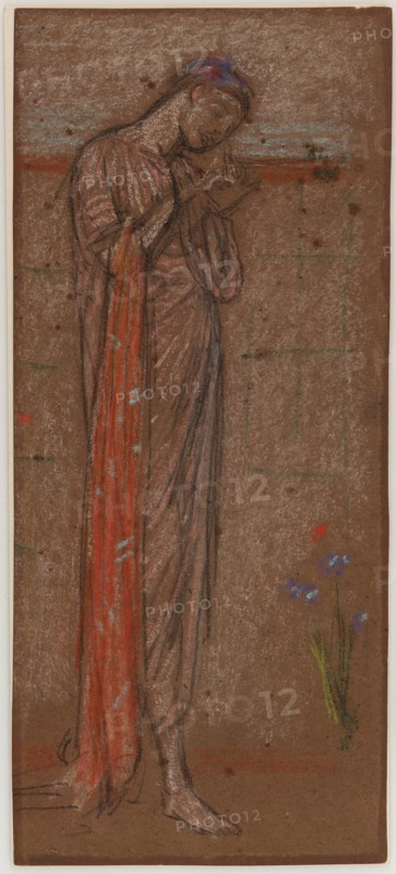 The Purple Iris, 1871/1872. Creator: James Abbott McNeill Whistler.