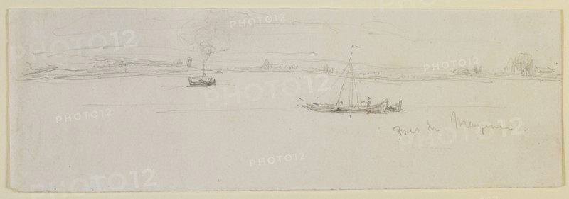 Près de Mayence, 1858. Creator: James Abbott McNeill Whistler.