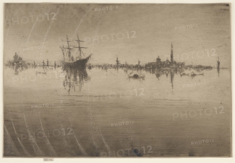 Nocturne, 1879-1880. Creator: James Abbott McNeill Whistler.