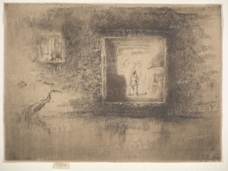Nocturne: Furnace, 1879-1880. Creator: James Abbott McNeill Whistler.