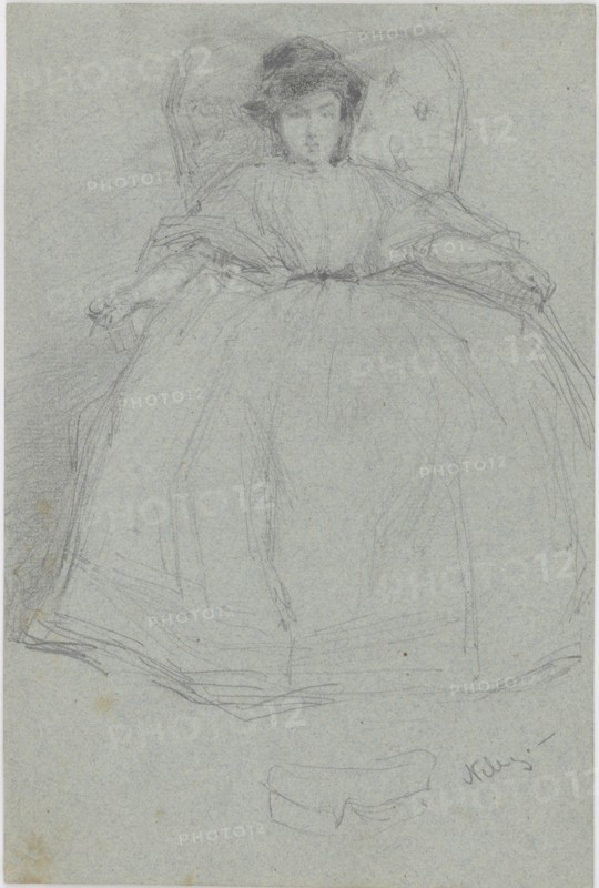 Nelly, 1867-1870. Creator: James Abbott McNeill Whistler.