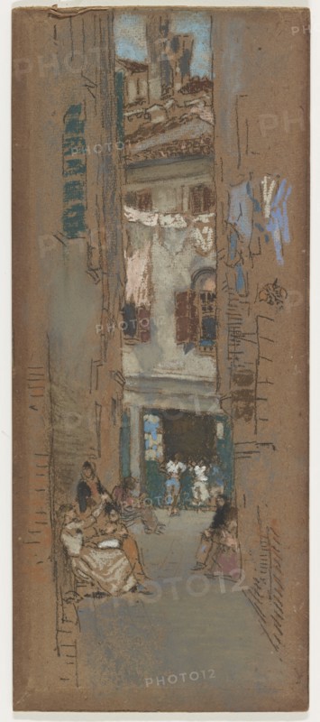 Bead Stringers, 1880. Creator: James Abbott McNeill Whistler.