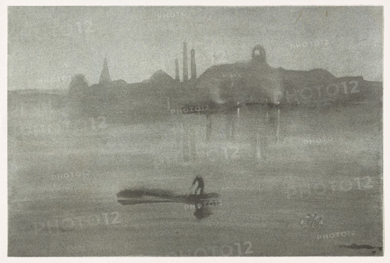 Nocturne, 1878. Creator: James Abbott McNeill Whistler.
