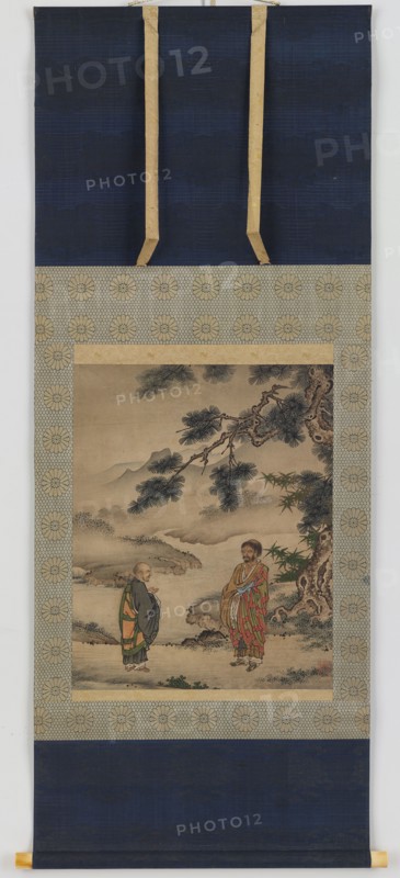 Encounter of Yun-men Wen-yen and Fa-yen Wen-i, Muromachi period, 1473-1523. Creator: Kenko Shokei.