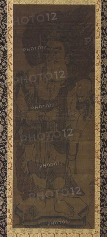 Buddhist deity: Fudo Myo 'o, Kamakura period, 1308-1388. Creator: Ryushu Shutaku.