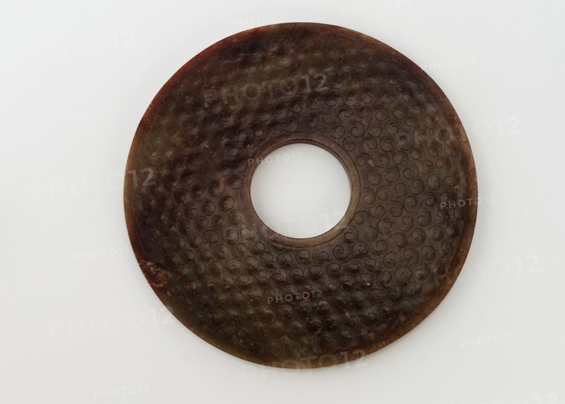 Disk (bi), Eastern Zhou dynasty, 3rd century BCE. Creator: Unknown.