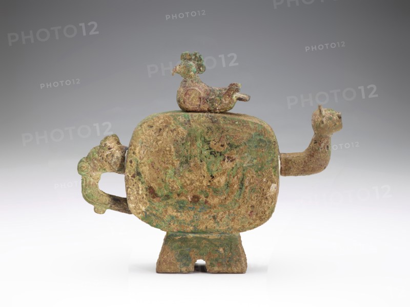 Ritual vessel (huo), Eastern Zhou dynasty, ca. 8th century BCE. Creator: Unknown.