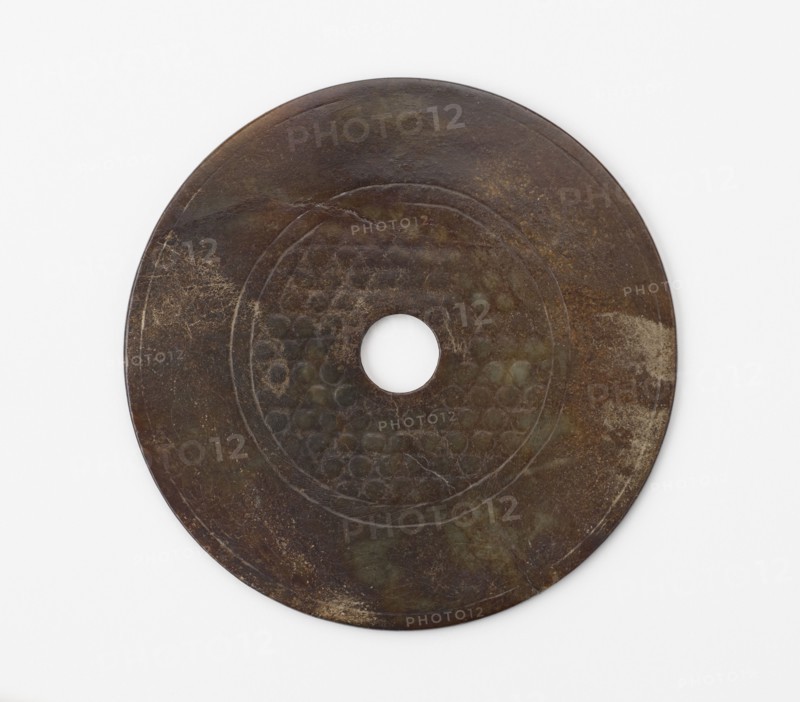 Disk (bi), Han dynasty, 206 BCE-220 CE. Creator: Unknown.