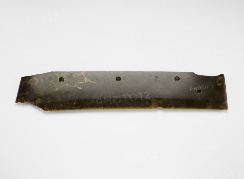 Harvesting knife (hu ?), fragment, Late Neolithic period, ca. 2000-ca. 1700 BCE. Creator: Unknown.